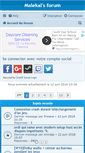 Mobile Screenshot of forum.malekal.com